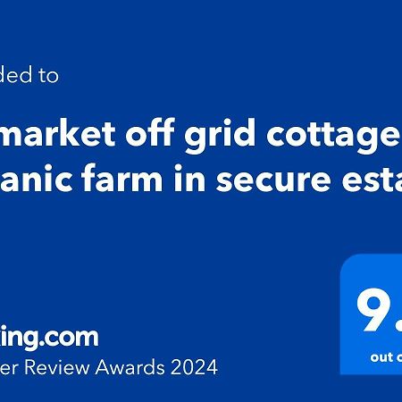 Upmarket Off Grid Cottage On Organic Farm In Secure Estate Howick Dış mekan fotoğraf